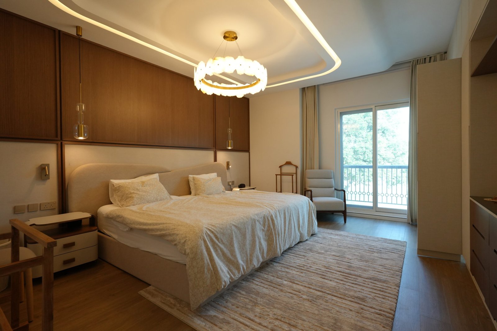 The next chapter master bedroom